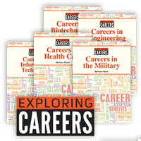 Exploring Careers - 6 Hardcover Books