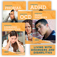 Living with Disorders and Disabilities Hardcover Set